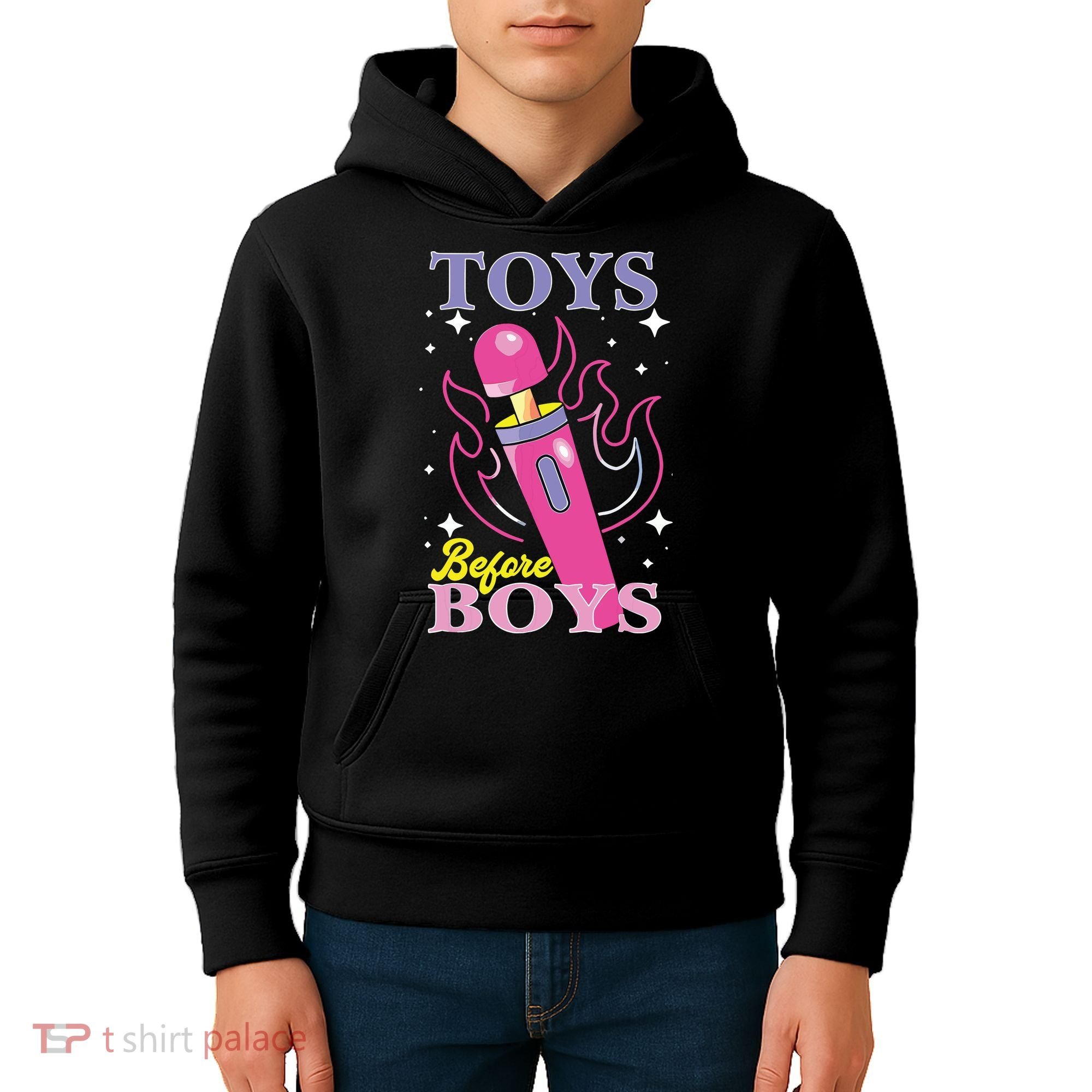 Toys Before Boy Kids Hoodie