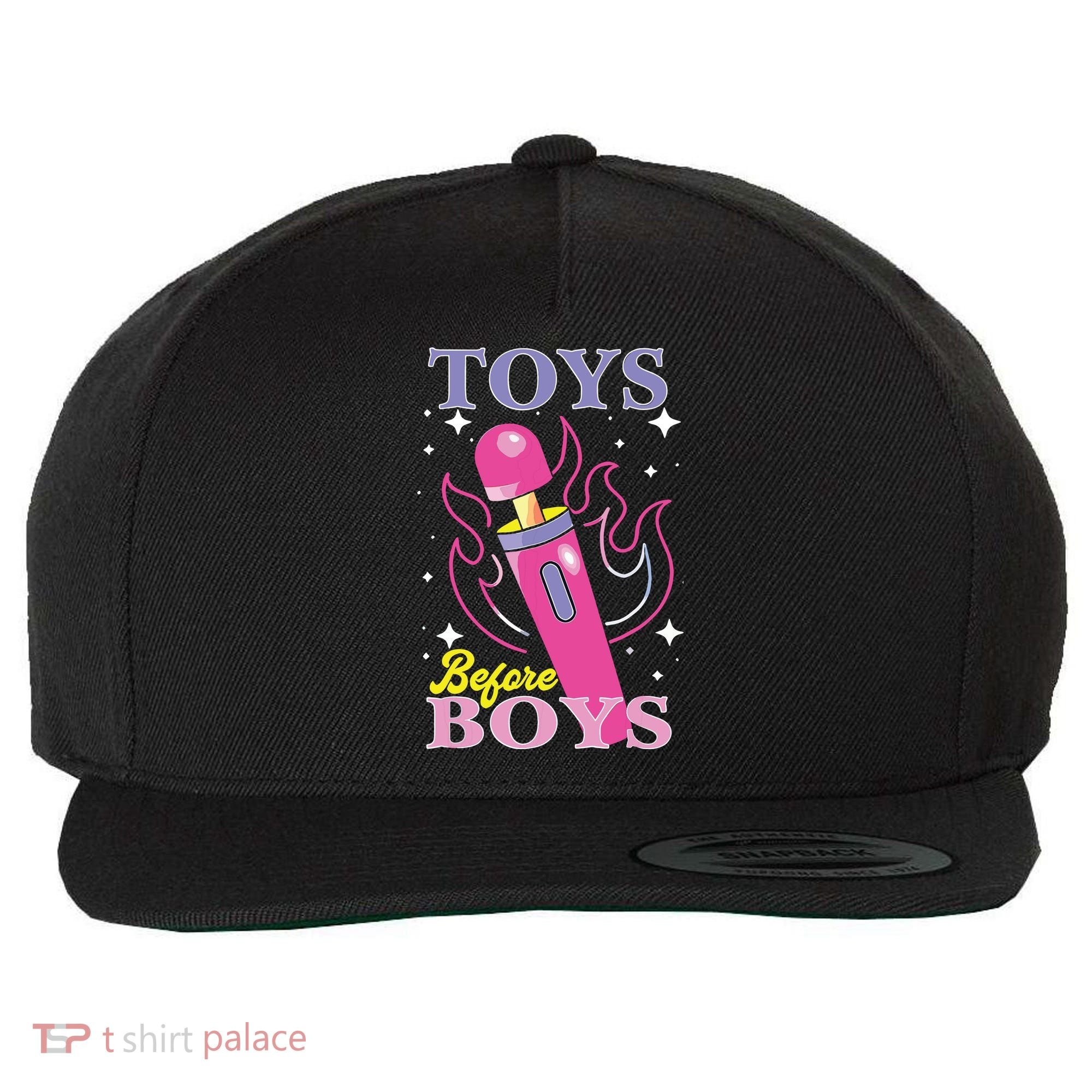 Toys Before Boy Wool Snapback Cap