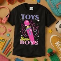 Toys Before Boy Kids T-Shirt thumb 3