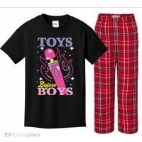 Toys Before Boy Kids Plaid Pajama Set thumb 0