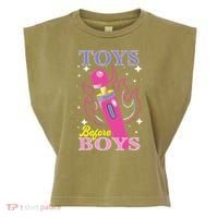 Toys Before Boy Garment-Dyed Women's Muscle Tee thumb 0