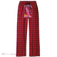 Toys Before Boy Women's Flannel Plaid Pajama Pants thumb 0