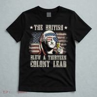 The British Blew A 13 Colony Lead 4th Of July T-Shirt thumb 5