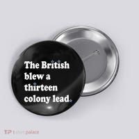 The British Blew A Thirteen Colony Lead Button thumb 0