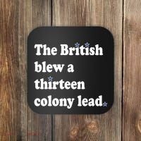 The British Blew A Thirteen Colony Lead Coaster thumb 0