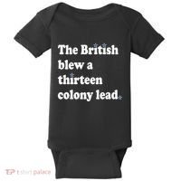 The British Blew A Thirteen Colony Lead Baby Bodysuit thumb 0
