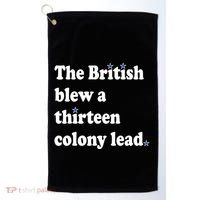The British Blew A Thirteen Colony Lead Golf Towel thumb 0