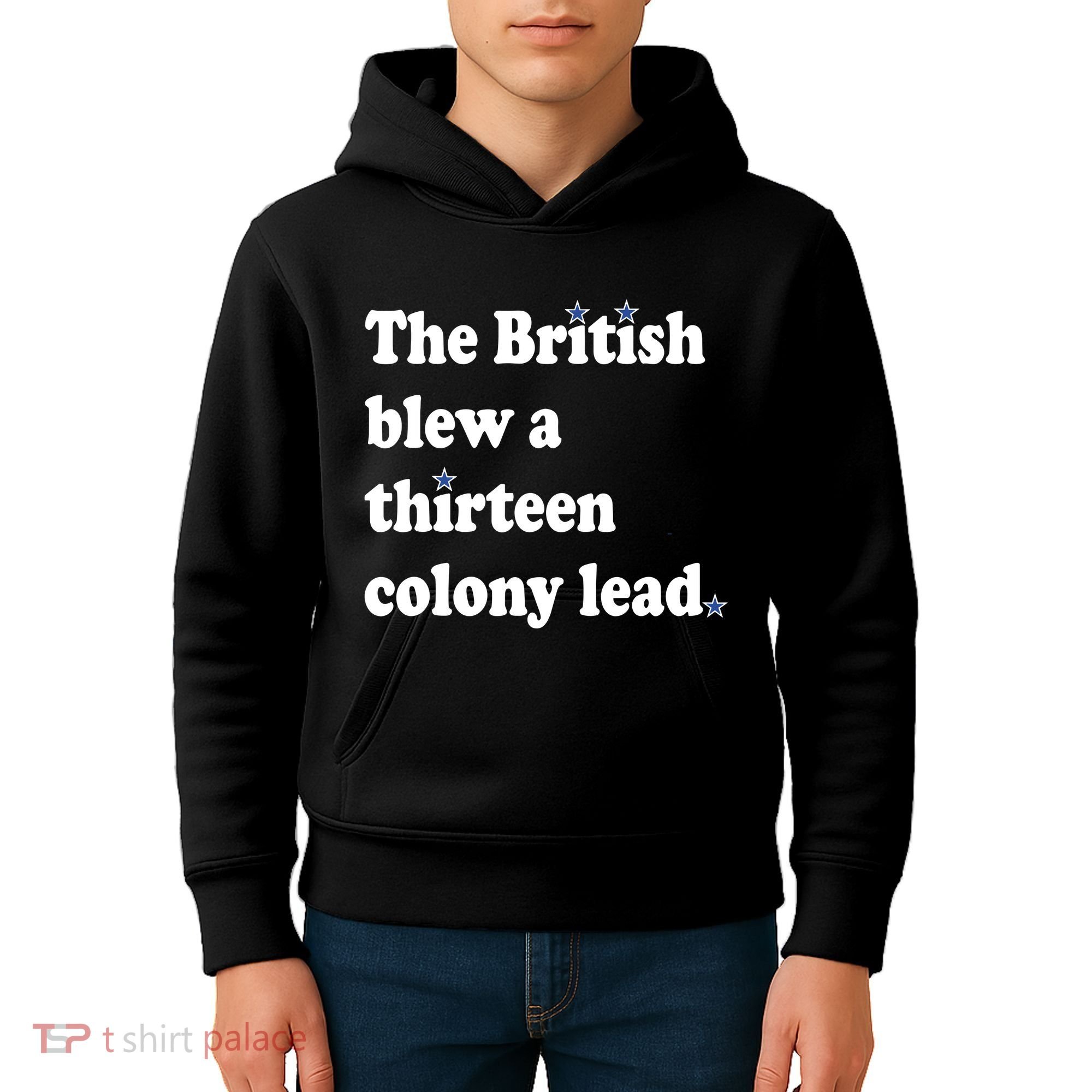 The British Blew A Thirteen Colony Lead Kids Hoodie