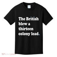 The British Blew A Thirteen Colony Lead Kids T-Shirt thumb 0