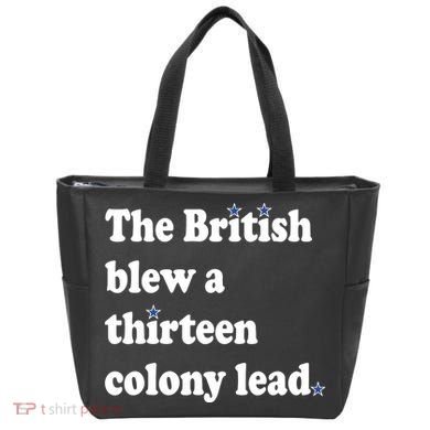 The British Blew A Thirteen Colony Lead Tote Bag