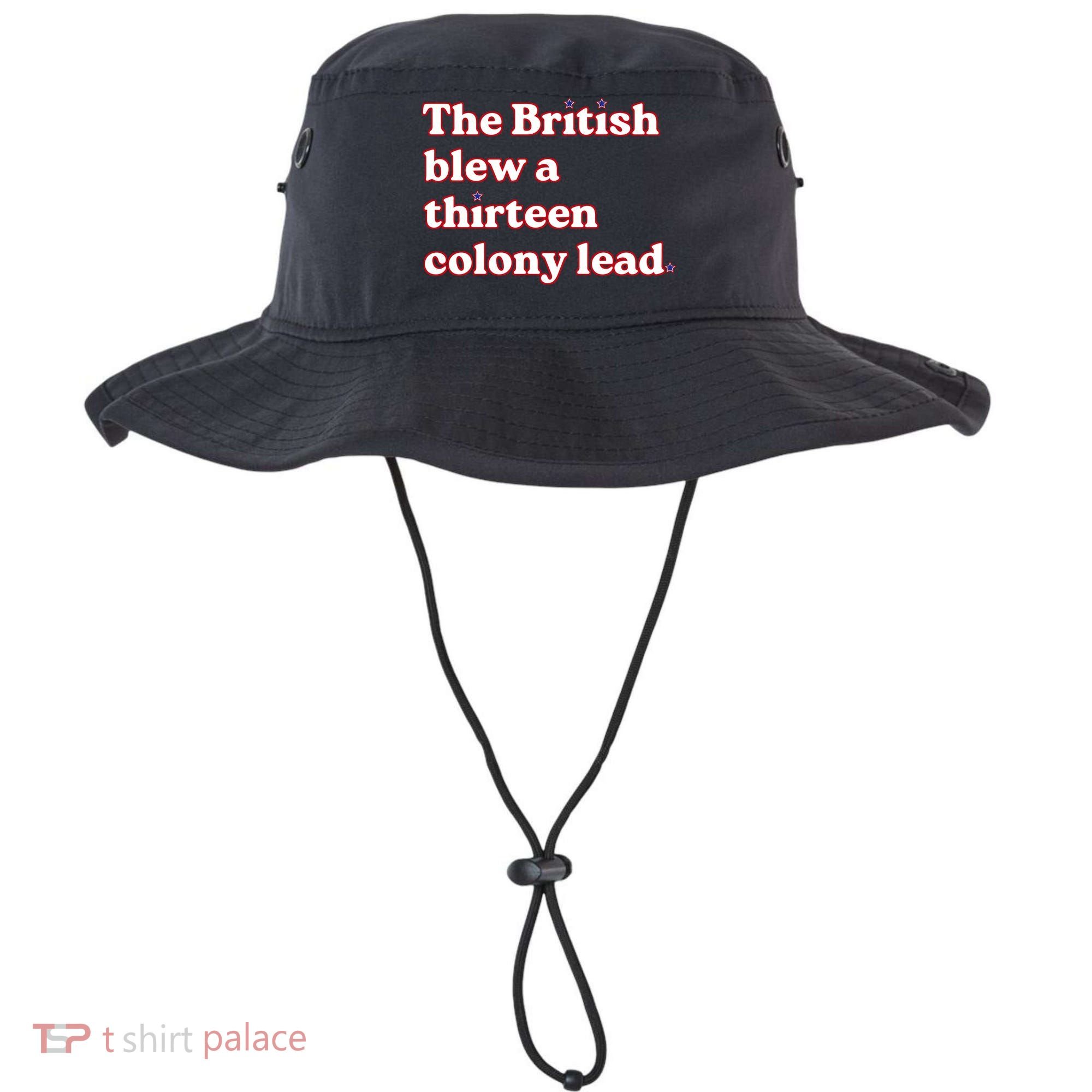 The British Blew A Thirteen Colony Lead Bucket Hat