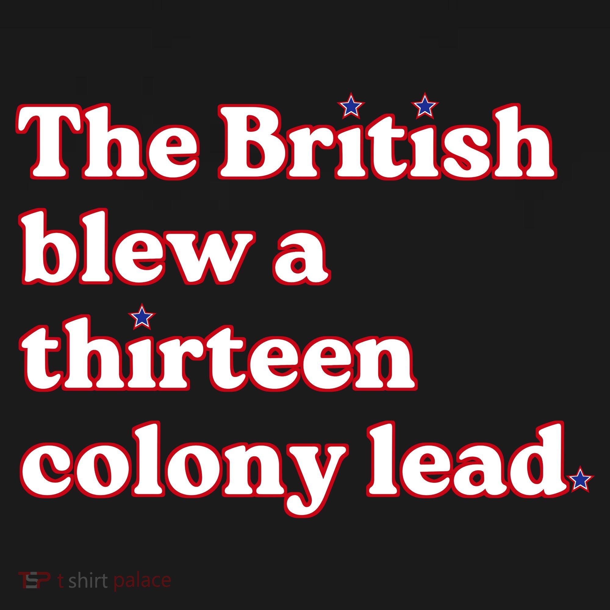 The British Blew A Thirteen Colony Lead Bucket Hat