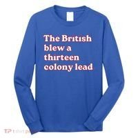 The British Blew A Thirteen Colony Lead Long Sleeve Shirt thumb 0