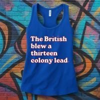 The British Blew A Thirteen Colony Lead Women's Tank Top thumb 3