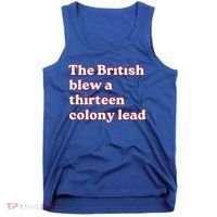 The British Blew A Thirteen Colony Lead Tank Top thumb 0