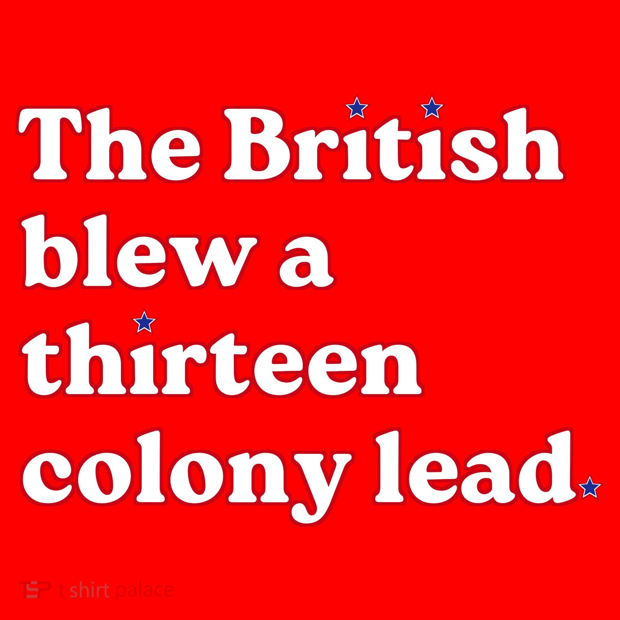 The British Blew A Thirteen Colony Lead Santa Hat