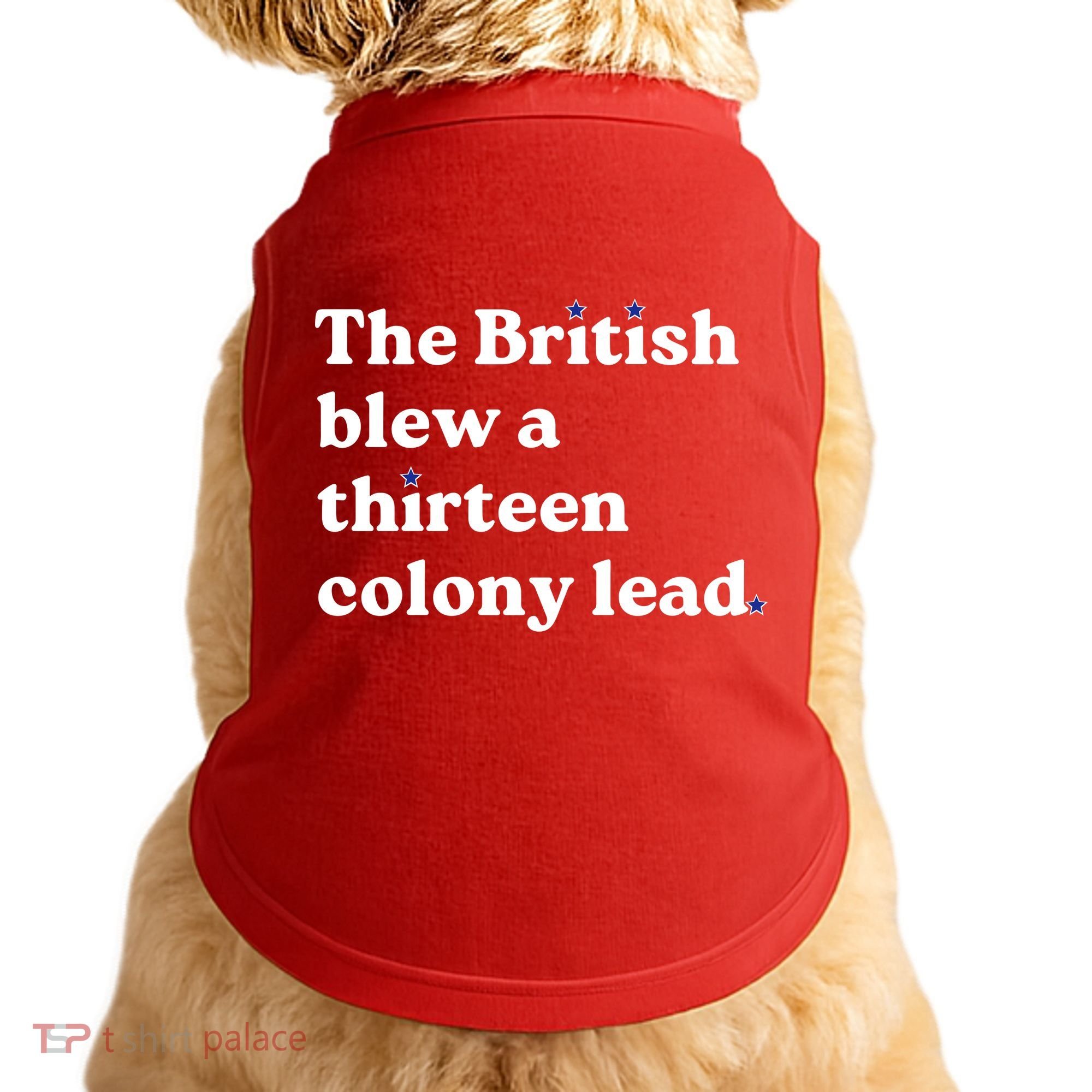 The British Blew A Thirteen Colony Lead Doggie Tank