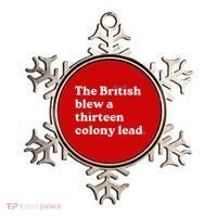 The British Blew A Thirteen Colony Lead Ornament thumb 0