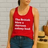 The British Blew A Thirteen Colony Lead Women's Tank Top thumb 2