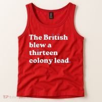 The British Blew A Thirteen Colony Lead Tank Top thumb 2