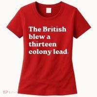 The British Blew A Thirteen Colony Lead Women's T-Shirt thumb 0
