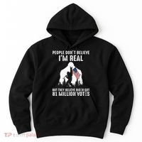 They Believe Bïden Got 81 Million Votes Bigfoot Hoodie thumb 0