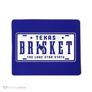Texas Bbq Brisket Meat Smoking Barbecue Grill Grilling Gift Mousepad