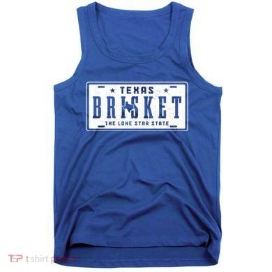 Texas Bbq Brisket Meat Smoking Barbecue Grill Grilling Gift Tank Top