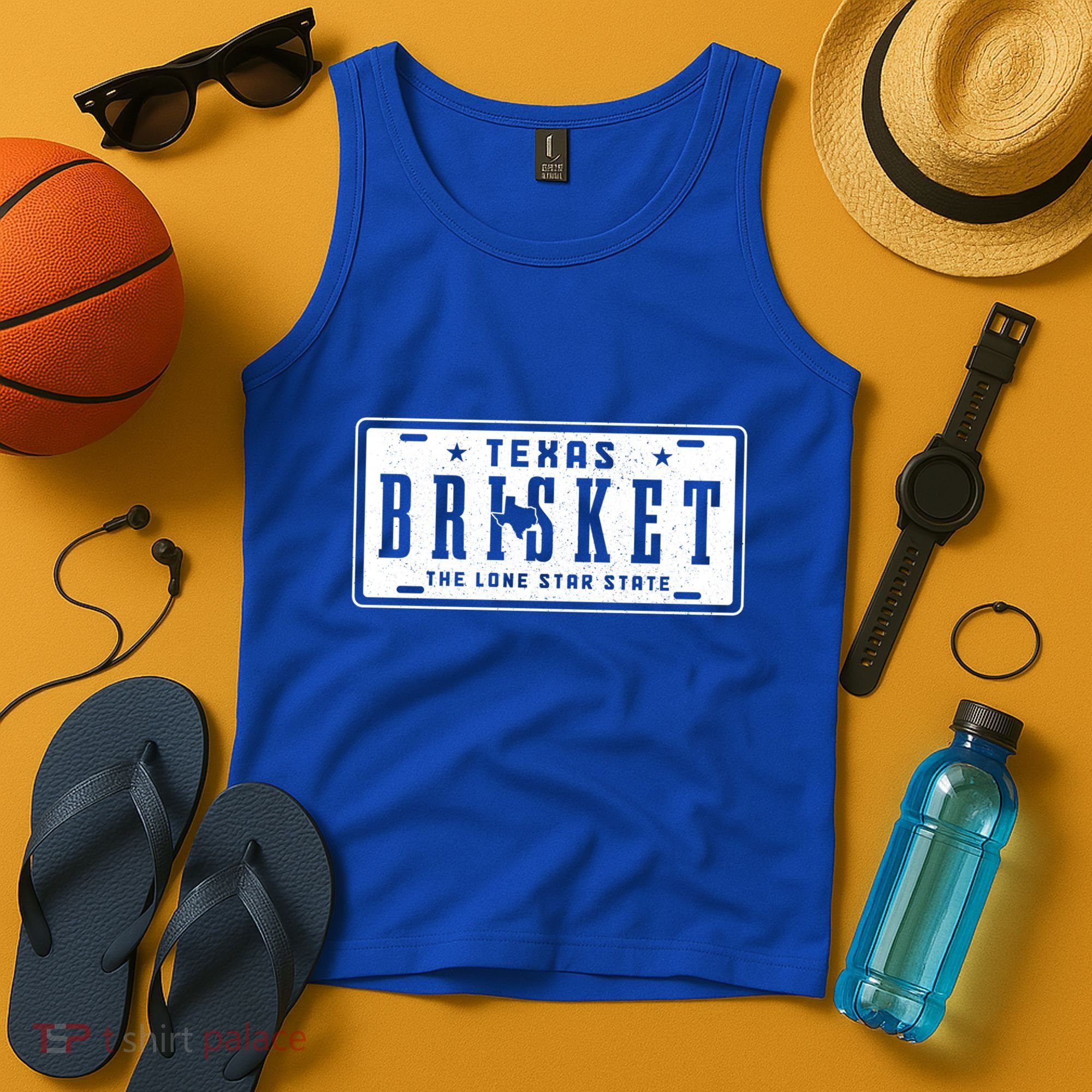Texas Bbq Brisket Meat Smoking Barbecue Grill Grilling Gift Tank Top