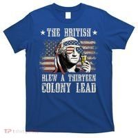 The British Blew A 13 Colony Lead 4th Of July Us Flag T-Shirt thumb 0