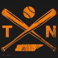 Tennessee Baseball Bats & Ball Classic Baseball Player Backpack thumb 2