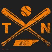 Tennessee Baseball Bats & Ball Classic Baseball Player Tumbler thumb 3