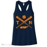 Tennessee Baseball Bats & Ball Classic Baseball Player Women's Tank Top thumb 0
