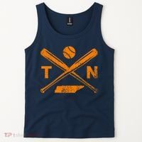 Tennessee Baseball Bats & Ball Classic Baseball Player Tank Top thumb 2