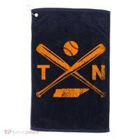 Tennessee Baseball Bats & Ball Classic Baseball Player Golf Towel thumb 0