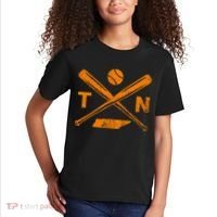 Tennessee Baseball Bats & Ball Classic Baseball Player Kids T-Shirt thumb 2