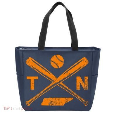 Tennessee Baseball Bats & Ball Classic Baseball Player Tote Bag