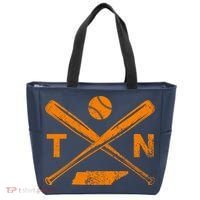Tennessee Baseball Bats & Ball Classic Baseball Player Tote Bag thumb 0