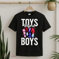 Toys Before Boy Funny Adult Humor Women Embarrassing T-Shirt thumb 2