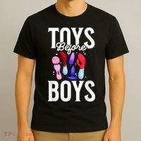 Toys Before Boy Funny Adult Humor Women Embarrassing T-Shirt thumb 3