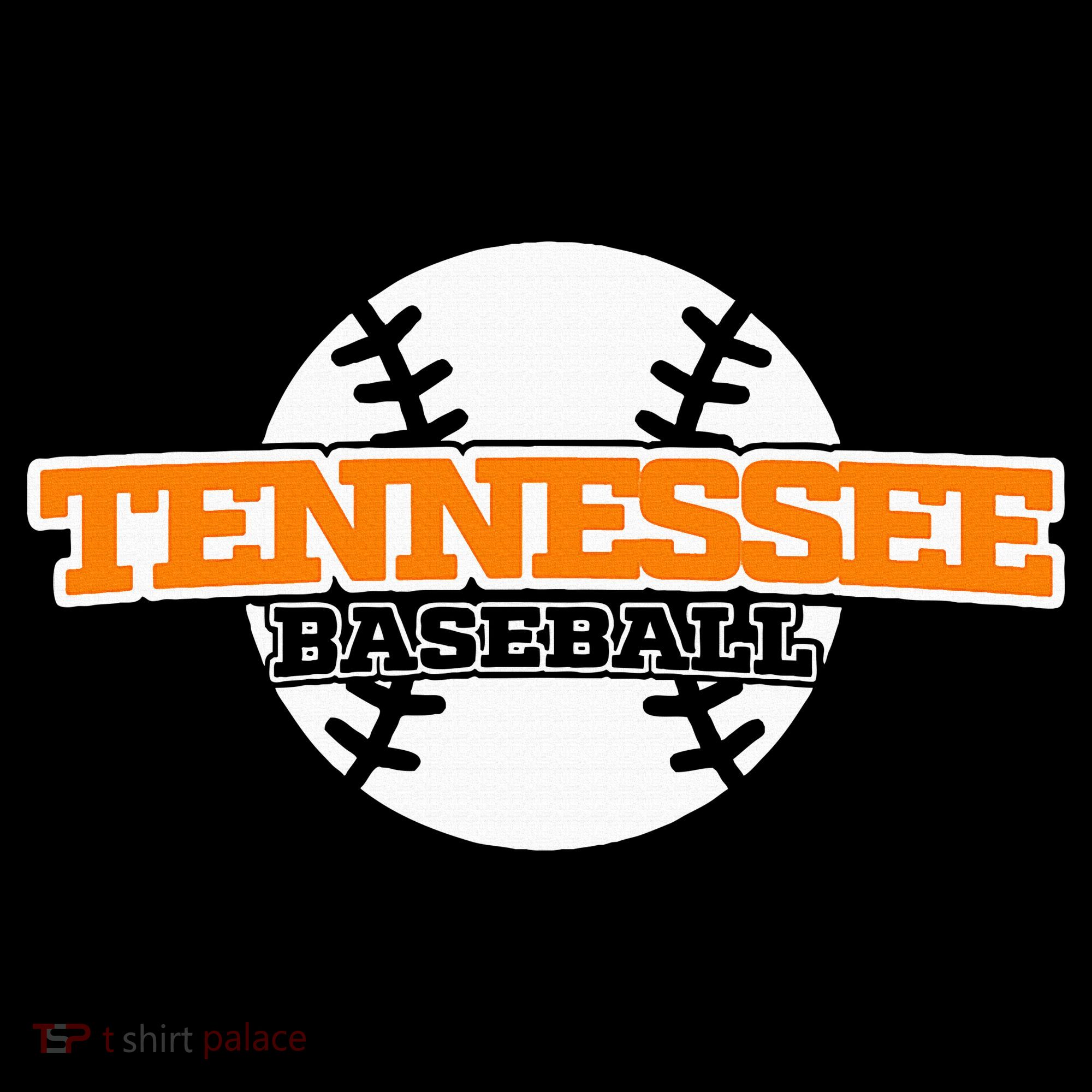 Tennessee Baseball Block Coaster