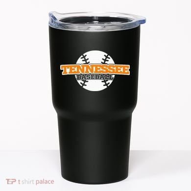 Tennessee Baseball Block Tumbler