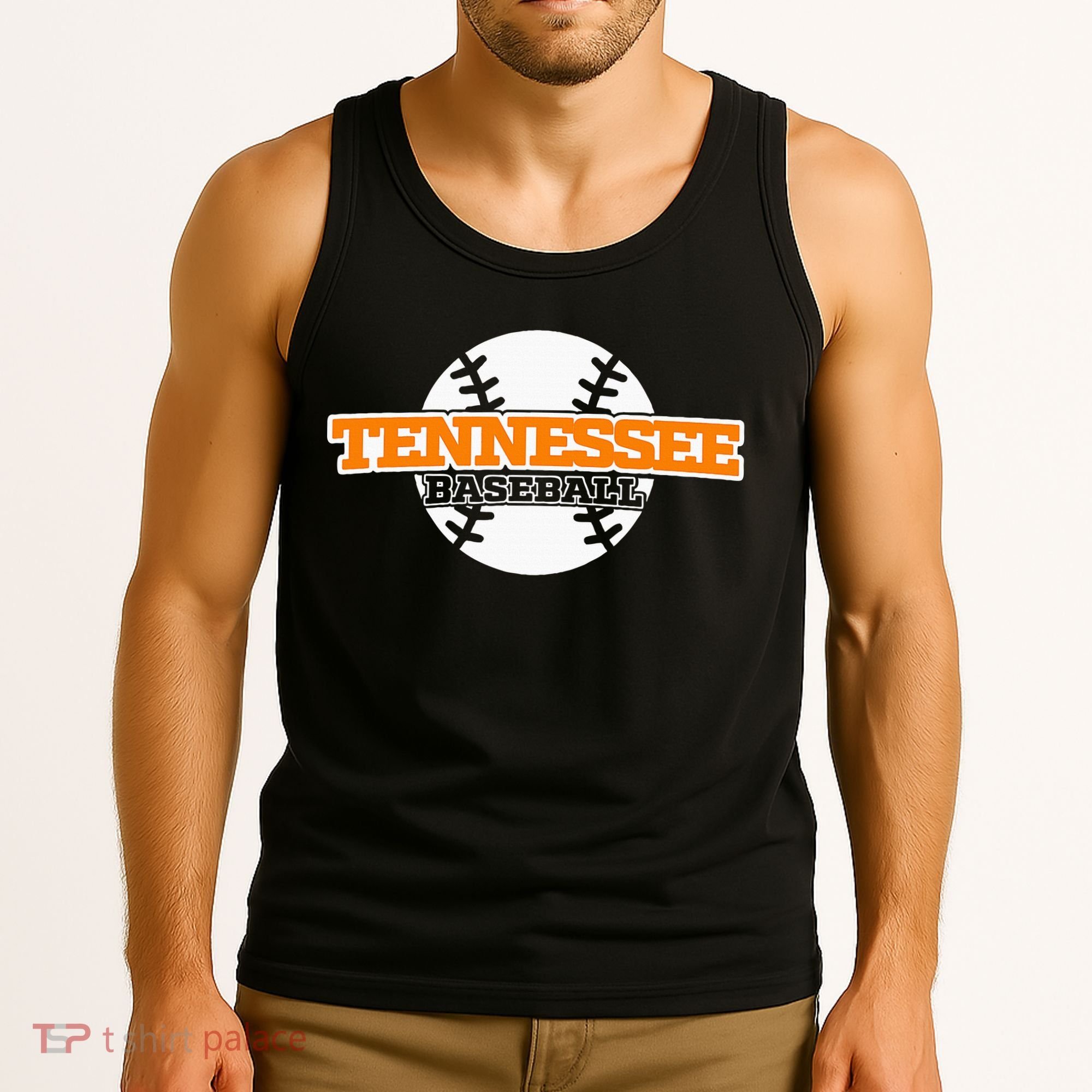 Tennessee Baseball Block Tank Top