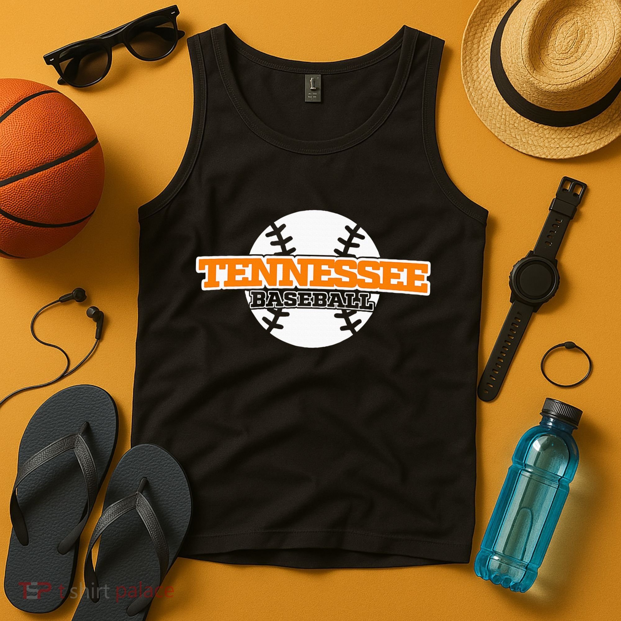 Tennessee Baseball Block Tank Top