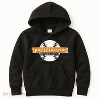 Tennessee Baseball Block Kids Hoodie thumb 0