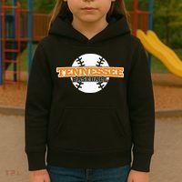 Tennessee Baseball Block Kids Hoodie thumb 3