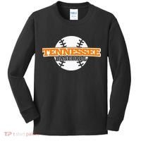 Tennessee Baseball Block Kids Long Sleeve Shirt thumb 0