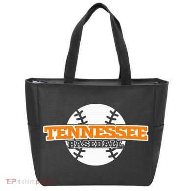 Tennessee Baseball Block Tote Bag