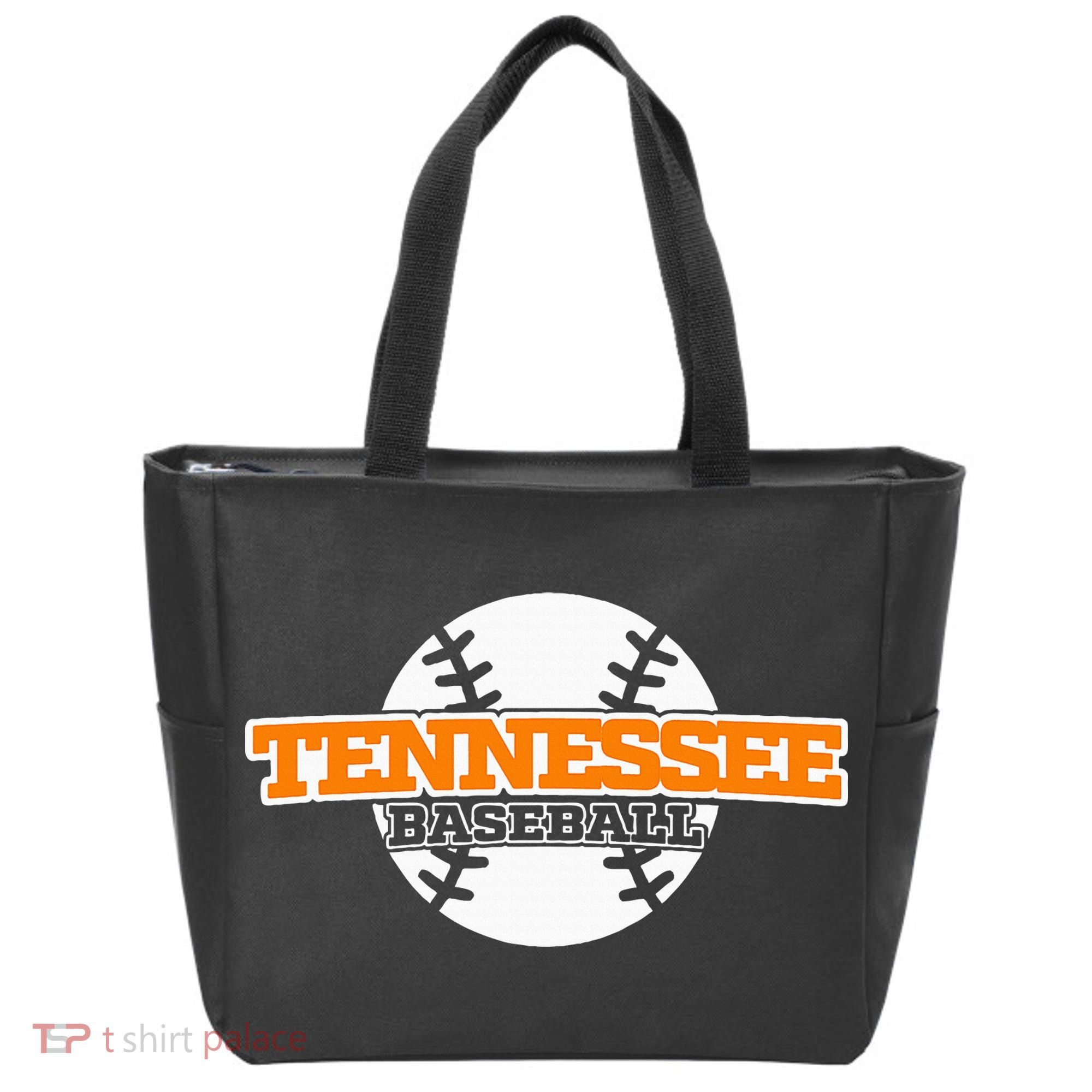 Tennessee Baseball Block Tote Bag