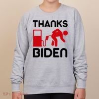 Thanks Biden Bend Over Gas Pump Prices Funny Women's Sweatshirt thumb 0